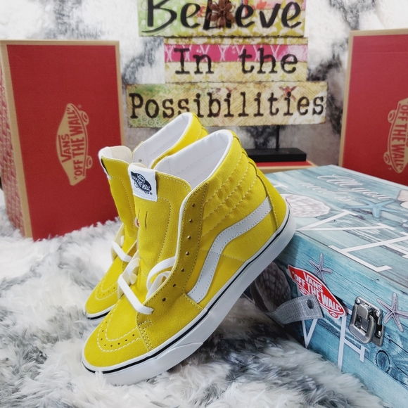 Vans Cyber Yellow Sk8-HI - Picture 13 of 14